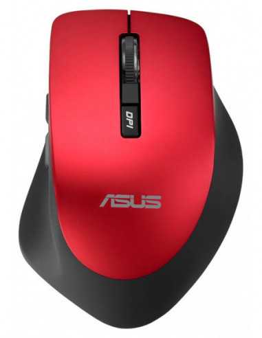 Mouse-uri Asus Wireless Mouse Asus WT425- Optical- 1000-1600 dpi- 6 buttons- Ergonomic- Silent- 1xAA- Red