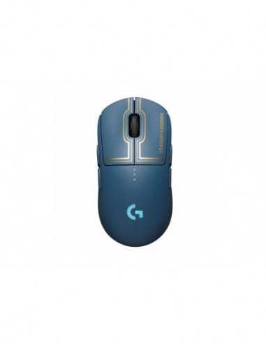 Игровые мыши Logitech Wireless Gaming Mouse Logitech G Pro LOL- 100-25.6k dpi- 8 buttons- 40G- 400IPS- 80g. RGB