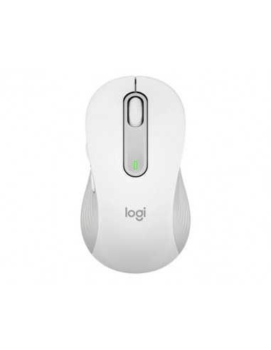 Мыши Logitech Wireless Mouse Logitech M650 L Signature- Optical- 400-4000 dpi- 5 buttons- 1xAA- 2.4GHzBT- White
