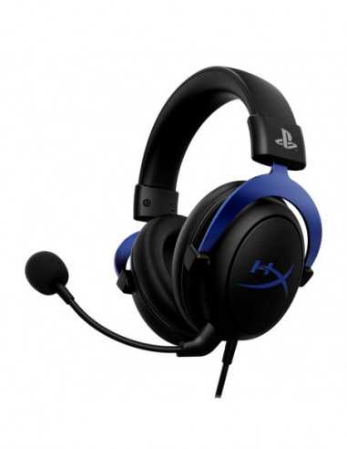 Căști pentru jocuri HyperX Gaming Headset HyperX Cloud Blue PS5- 53mm driver- 41 Ohm- 15-25khz- 95db- 337g.- BlackBlue