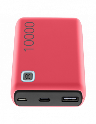 Аккумуляторы внешние Power Bank Cellularline 10000mAh- Essence- Pink