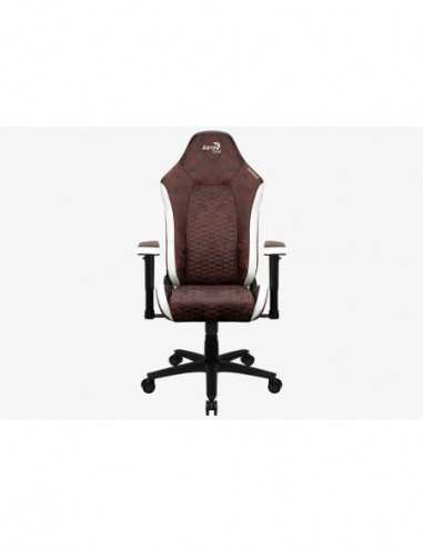 Игровые стулья и столы AeroCool Gaming Chair AeroCool Crown AeroSuede Burgundy Red- User max load up to 150kg height 170-190cm