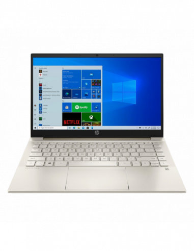 Laptopuri HP NB HP 14.0 Pavilion 14-ec0040ur Gold (Ryzen 5 5500U 8Gb 512Gb)
