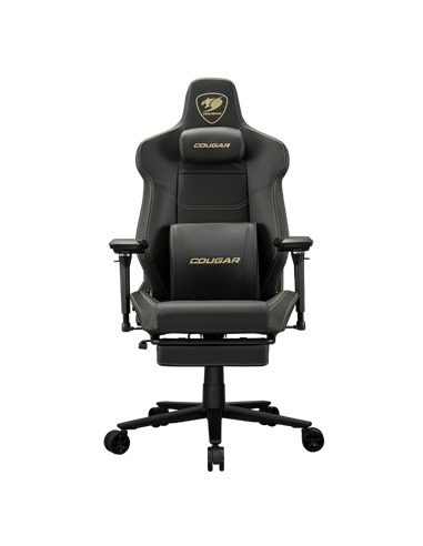 Scaun Gaming Cougar Armor EVO M, PU Piele, Negru | Auriu