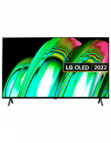 Televizoare 65 OLED SMART TV LG OLED65A26LA- Perfect Black- 3840 x 2160- webOS- Black