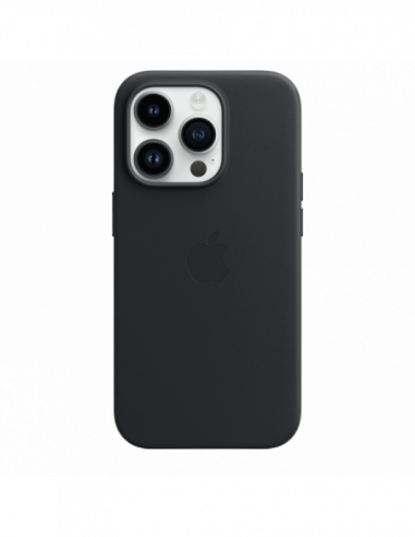 Apple Original iPhone Original iPhone 14 Pro Leather Case with MagSafe-Midnight