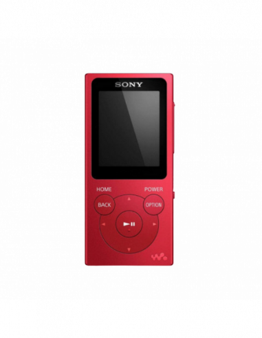 Цифровой медиаплеер Mp3-плеер SONY Walkman NW-E394LR- 8GB- Red