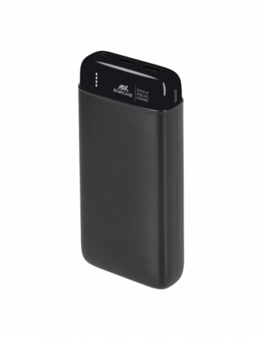 Baterii externe portabile Power Bank Rivacase 20000 mAh- VA2180- Black