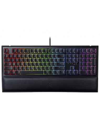 Tastaturi pentru jocuri Razer Gaming Keyboard Razer Ornata V2- Mecha-Membrane- Digital Wheel and Media Keys- RGB- US Layout- USB