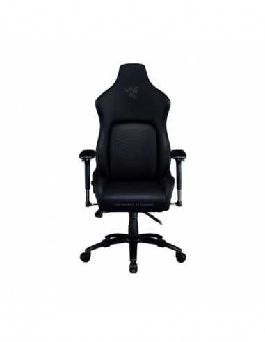 Игровые стулья и столы Razer Gaming Chair Razer Iskur- Max.load 136 kg- Hieght:170-180cm- 4D Armrest- Lumbar Support- Black