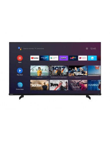 Televizoare 43 LED SMART TV TOSHIBA 43QA4263DG- QLED 3840x2160- Android TV- Black