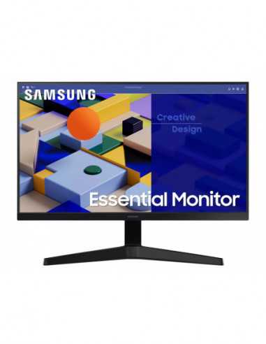 Monitoare LCD 24 inch 23.8 SAMSUNG S24C310E- Black- IPS- 1920x1080- 75Hz- FreeSync- 5ms- 250cd- MegaDCR- D-Sub+HDMI