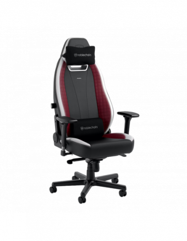 Игровые стулья и столы Noblechairs Gaming Chair Noble Legend NBL-LGD-GER-BW BlackWhiteRed- User max load up to 150kgheight 165-1