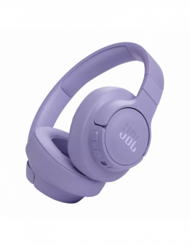 Căști Headphones Bluetooth JBL Headphones Bluetooth JBL T770NC Purple On ear Adaptive Noise Cancelling with Smart Ambient