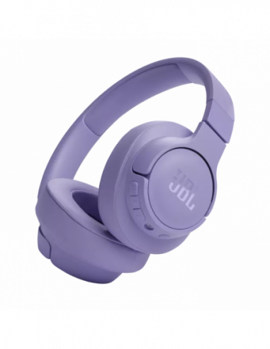 Наушники Headphones Bluetooth JBL Headphones Bluetooth JBL T720BT- Purple- Over-ear- Pure Bass Sound