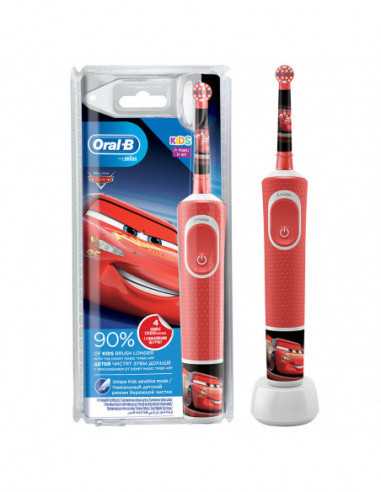 Periuțe de dinți electrice Electric Toothbrush Braun Kids Vitality D100 Cars