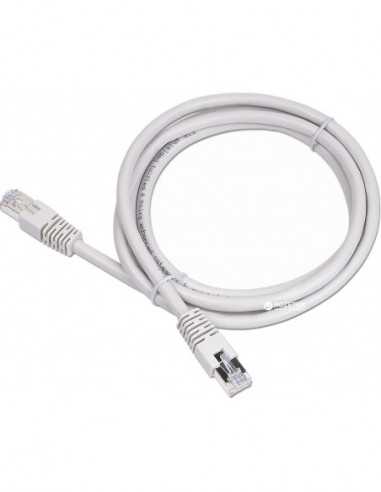 Accesorii pentru cablu torsadat Accesorii pentru cablu torsadat UTP Cat.5e Patch cord, 5m, Gray