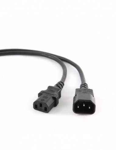 Cabluri de calculator interne Power Extension cable PC-189-VDE-3M (C13 to C14), 3 m, for UPS, VDE approved