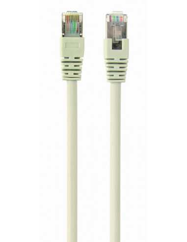 Accesorii pentru cablu torsadat Accesorii pentru cablu torsadat FTP Cat.5e Patch cord, 3m, Grey