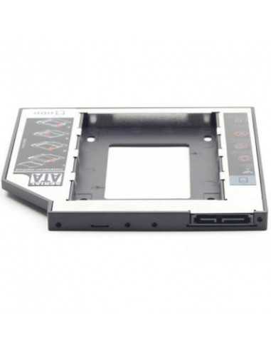 Accesorii HDD 3.5, huse externe Gembird MF-95-01, Slim mounting frame for 2.5 drive to 5.25 bay, for drive up to 9.5 mm