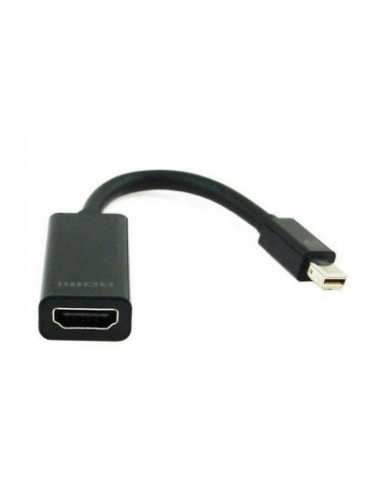 Адаптеры Adapter miniDP-HDMI - Gembird A-mDPM-HDMIF-02, Mini DisplayPort to HDMI adapter cable, Converts digital Mini Display
