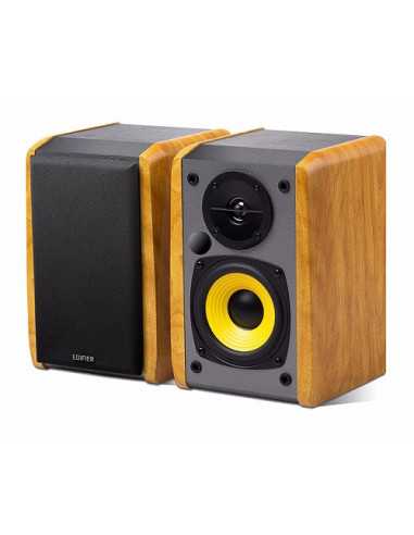 Boxe 2.0 Boxe 2.0 Edifier R1010BT Brown, 2.0 24W (2x12W) RMS, Audio in: 2x RCA, Bluetooth, wooden, (4+12)