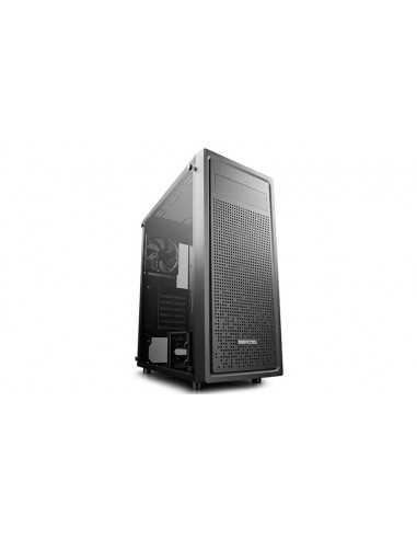 Carcase Deepcool DEEPCOOL E-SHIELD ATX Case, with Side-Window (full sized 4mm thickness), without PSU, Pre-installed: 1x120mm Re