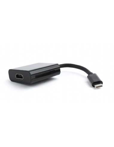Adaptoare Adaptoare Adapter USB-C - HDMI - Gembird A-CM-HDMIF-01, USB-C to HDMI, Converts USB C-type male to HDMI female adapt