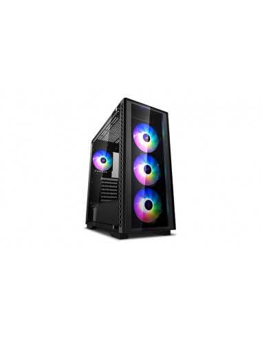 Carcase Deepcool Carcase Deepcool DEEPCOOL MATREXX 50 ADD-RGB 4F ATX Case, with Side-Window Tempered Glass Side Front pane (ful