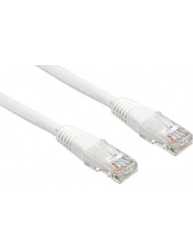 Accesorii pentru cablu torsadat Accesorii pentru cablu torsadat UTP Cat.5e Patch cord, 1m, Gray