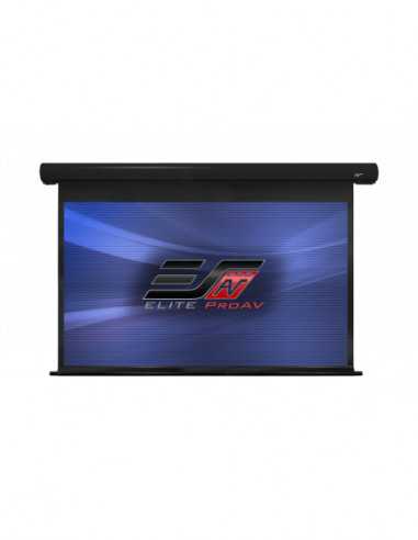 Ecrane pentru proiectoare Elite Screens 100 (16:9) 222 x 125 cm, Electric Projection Screen, Saker Series, Premium, TopDrop 60cm