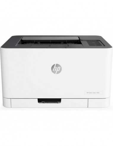 Imprimante laser color pentru consumatori Printer HP Color LaserJet 150a, White, Up to 18ppm bw, Up to 4ppm color, 600x600 dpi,