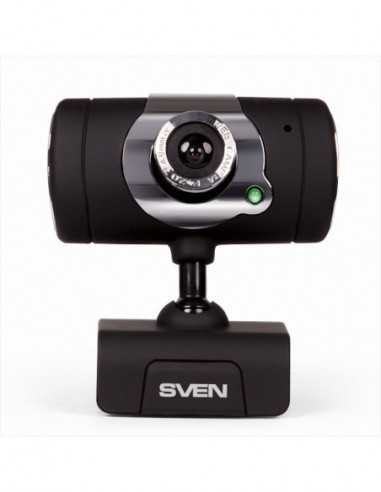 Camera PC SVEN Camera PC SVEN Camera SVEN IC-545, Microphone, 1.3Mpixel, 5G glass lens, hinge for easy camera rotation at any an