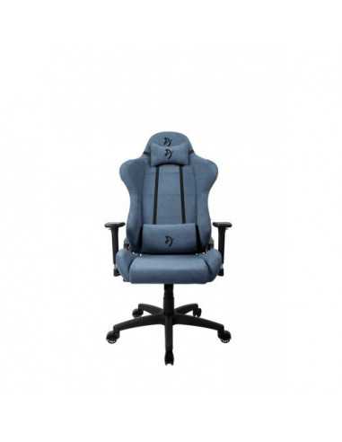 Scaune și mese pentru jocuri Arozzi GamingOffice Chair AROZZI Torretta Soft Fabric, Blue Grey, Soft Fabric, max weight up to 95-
