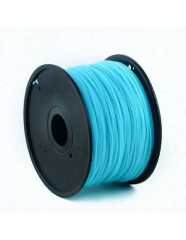 Filamente pentru imprimante 3D Gembird PLA Filament, Sky Blue, 1.75 mm, 1 kg