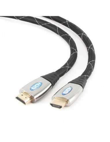 Cabluri video HDMI / VGA / DVI / DP Cabluri video HDMI / VGA / DVI / DP Cable HDMI Cablexpert CCPB-HDMI-15, HDMI v.1.3, Premium