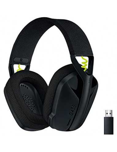 Căști Logitech Logitech Gaming Headset G435 LIGHTSPEED Wireless - BLACK - 2.4GHZ - EMEA - 914