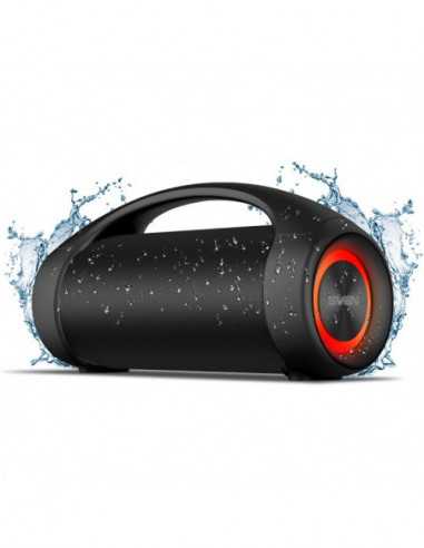 Boxe portabile SVEN SVEN PS-370 Black, Bluetooth Waterproof Portable Speaker, 40W RMS, Water protection (IPx5) Support for iPa