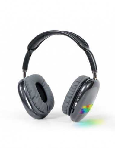 Căști Gembird Căști Gembird Gembird BHP-LED-02-BK, Bluetooth Stereo Headphones with built-in Microphone, Bluetooth v.5, Operat