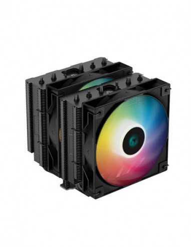 Cooler Intel/AMD DEEPCOOL Cooler AG620 BK ARGB, Gammaxx Series, Intel Socket LGA2066201117001200115111501155 AMD AM5AM4, up to