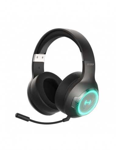 Căști Edifier Căști Edifier Edifier G33BT Grey Bluetooth Gaming On-ear headphones with microphone, RGB, 10W RMS total output po