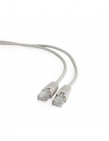 Accesorii pentru cablu torsadat Accesorii pentru cablu torsadat UTP Cat.5e Patch cord, 0.25m, Grey