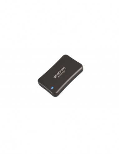 USB3.0 Внешний портативный SSD 2.5 External SSD 512GB Goodram HL200 USB 3.2 Gen 2- Black- Sequential ReadWrite: up to 520500 MBs