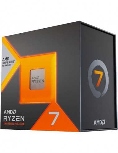 Procesor AM5 Procesor AM5 AMD Ryzen 7 7800X3D, Socket AM5, 4.2-5.0GHz (8C16T), 8MB L2 + 96MB L3 Cache, AMD Radeon Graphics, AMD