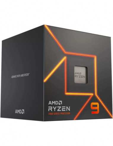 Procesor AM5 Procesor AM5 AMD Ryzen 9 7900, Socket AM5, 3.7-5.4GHz (12C24T), 12MB L2 + 64MB L3 Cache, AMD Radeon Graphics, 5nm 6