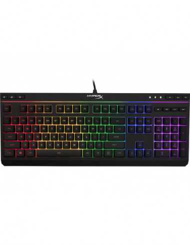 Tastaturi HyperX Tastaturi HyperX HYPERX Alloy Core RGB Membrane Gaming Keyboard (US Layout), Black, Backlight (RGB), Quiet, Res