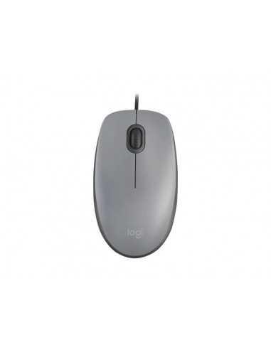 Mouse-uri Logitech Mouse-uri Logitech Logitech M110 Optical Mouse, Silent-MID GRAY-USB-NA-EMEA