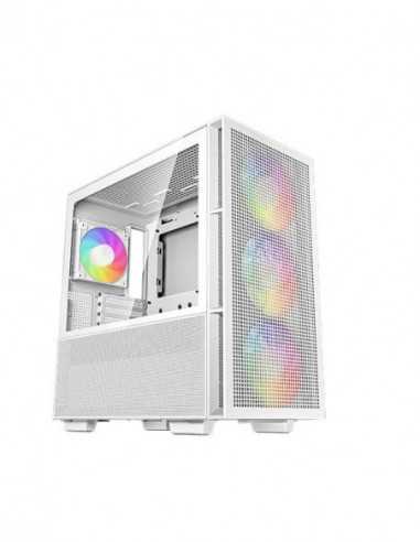 Carcase Deepcool Carcase Deepcool DEEPCOOL CH560 WH ATX Case, with Hybrid Side-Window (Tempered Glass Side Panel) Megnetic, with