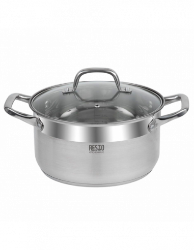 Кастрюли, сковородки и крышки Pot with lid RESTO 92004