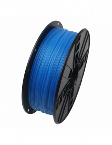 Filamente pentru imprimante 3D ABS 1.75 mm, Blue Luminous Filament, 1 kg, Gembird, 3DP-ABS1.75-01-LB